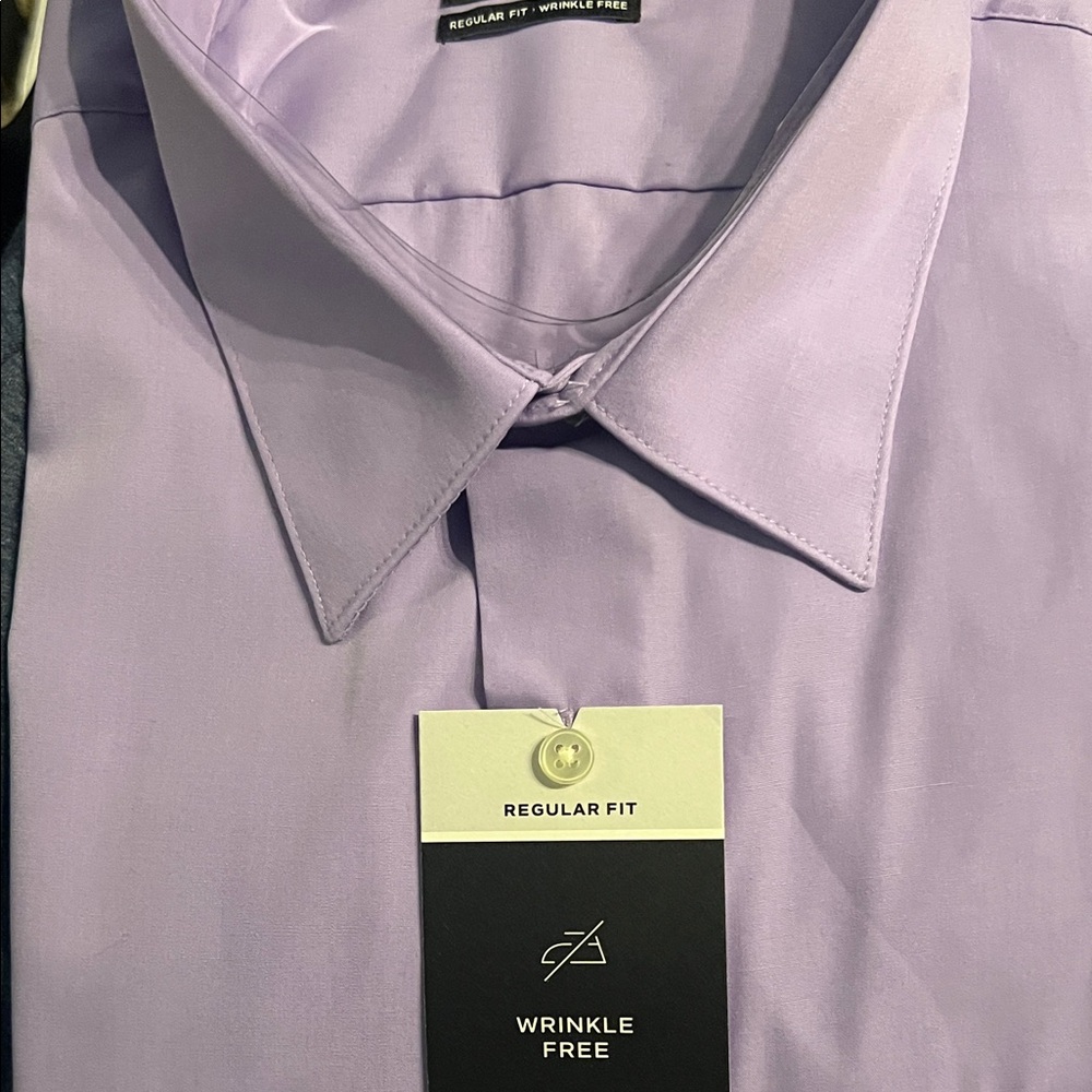 Van Heusen Purple Dress Shirt. Blk Fri deal $20